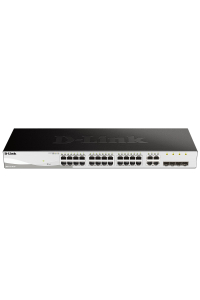 Obrázok pre D-Link DGS-1210-24 Řízený L2 Gigabit Ethernet (10/100/1000) 1U Černá