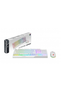 Obrázok pre MSI Vigor GK30 Combo USB QWERTY klávesnice + myš GM11 Bílá