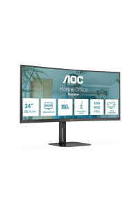 Obrázok pre AOC V5 CU34V5C/BK LED display 86,4 cm (34