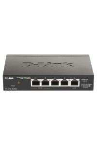 Obrázok pre D-Link DGS-1100-05PDV2 Řízený Gigabit Ethernet (10/100/1000) Podpora napájení po Ethernetu (PoE) Černá