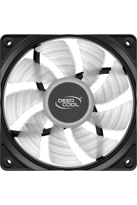 Obrázok pre DeepCool RF120R Počítačová skříň Ventilátor 12 cm Černá, Průsvitné 1 kusů