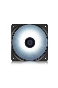 Obrázok pre DeepCool RF120W Počítačová skříň Ventilátor 12 cm Černá, Průsvitné 1 kusů