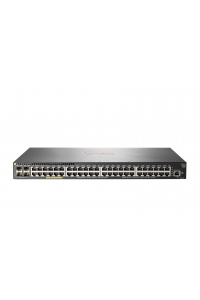 Obrázok pre Aruba 2930F 48G PoE+ 4SFP+ Řízený L3 Gigabit Ethernet (10/100/1000) Podpora napájení po Ethernetu (PoE) 1U Šedá