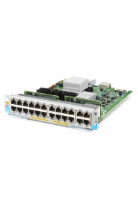 Obrázok pre Aruba 20-port 10/100/1000BASE-T PoE+ / 4-port 1/2.5/5/10GBASE-T PoE+ MACsec v3 zl2 síťový přepínací modul