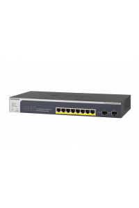 Obrázok pre NETGEAR GS510TPP Řízený L2/L3/L4 Gigabit Ethernet (10/100/1000) Podpora napájení po Ethernetu (PoE) Černá