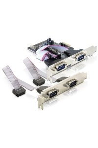 Obrázok pre DeLOCK 4 x serial PCI Express card karta/adaptér rozhraní