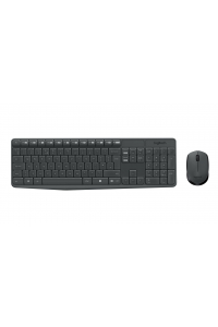 Obrázok pre Logitech MK235 klávesnice Obsahuje myš USB QWERTZ Německý Šedá