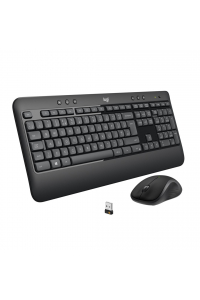 Obrázok pre Logitech Advanced MK540 klávesnice Obsahuje myš Univerzální USB QWERTZ švýcarský Černá, Bílá