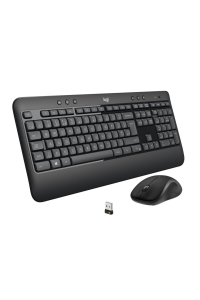 Obrázok pre Logitech Advanced MK540 klávesnice Obsahuje myš Univerzální USB QWERTZ švýcarský Černá, Bílá