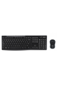 Obrázok pre Logitech Wireless Combo MK270 klávesnice Obsahuje myš USB QWERTY Britská angličtina Černá