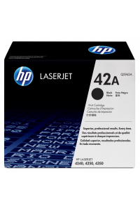 Obrázok pre HP 42X High Yield Black Original LaserJet Toner Cartridge tonerová náplň 1 kusů Originální Černá