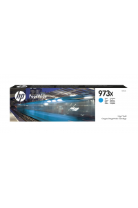 Obrázok pre HP 973X Azurová originální kazeta PageWide s vysokou výtěžností