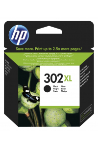 Obrázok pre HP 302 XL Černá originální inkoustová kazeta s vysokou výtěžností
