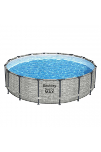 Obrázok pre Rackový bazén BESTWAY 5618Y Steel Pro MAX 18' 5,49 X 1,22 m 11 v 1 Kulatý Šedá