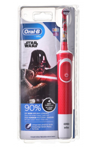 Obrázok pre ORAL-B Vitality D100 KIDS Star Wars elektrický kartáček Červená