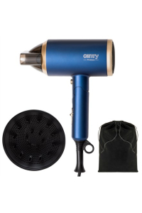 Obrázok pre Camry | Hair Dryer | CR 2268 | 1800 W | Number of temperature settings 2 | Ionic function | Diffuser nozzle | Blue/Gold