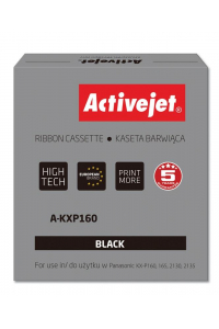 Obrázok pre Activejet Páska A-KXP160 (náhradní páska Panasonic KXP160; Supreme; černá)