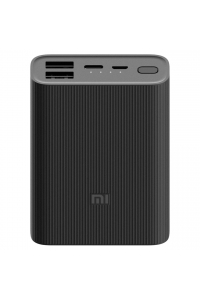 Obrázok pre Xiaomi Mi Power Bank 3 Ultra Compact Lithium-polymerová (LiPo) 10000 mAh Černá