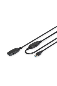 Obrázok pre Digitus DA-73105 USB kabel USB 3.2 Gen 1 (3.1 Gen 1) 10 m USB A Černá