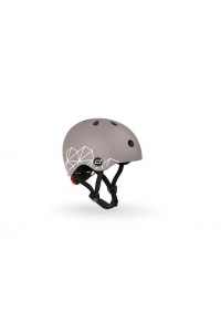 Obrázok pre Scoot & Ride 96563 sportovní helma Hnědá, Bílá