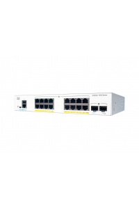 Obrázok pre Cisco Catalyst C1000-16T-2G-L síťový přepínač Řízený L2 Gigabit Ethernet (10/100/1000) Šedá
