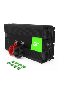 Obrázok pre Green Cell INV25 zdroj/transformátor Auto 1500 W Černá