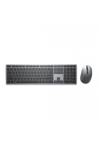 Obrázok pre DELL KM7321W klávesnice Obsahuje myš RF bezdrátové + Bluetooth QWERTY Britská angličtina Šedá, Titanová