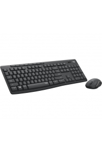 Obrázok pre Logitech MK295 Silent Wireless Combo klávesnice Obsahuje myš Kancelář USB QWERTZ Německý Grafit