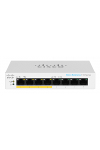 Obrázok pre Cisco CBS110-8PP-D Nespravované L2 Gigabit Ethernet (10/100/1000) Podpora napájení po Ethernetu (PoE) Šedá