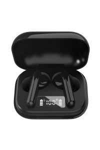 Obrázok pre Denver TWE-38BLACK sluchátka / náhlavní souprava Sluchátka s mikrofonem Bezdrátový Do ucha Hovory/hudba Bluetooth Černá