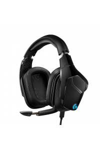 Obrázok pre Logitech G G935 Sluchátka s mikrofonem Přes hlavu Konektor 3,5 mm Černá, Modrá