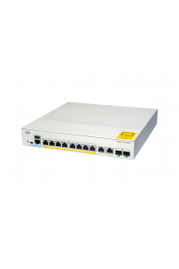 Obrázok pre Cisco Catalyst C1000-8P-E-2G-L síťový přepínač Řízený L2 Gigabit Ethernet (10/100/1000) Podpora napájení po Ethernetu (PoE) Šedá