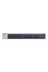 Obrázok pre NETGEAR XS508M Nespravované 10G Ethernet (100/1000/10000) Šedá, Stříbrná