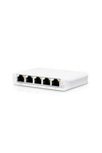 Obrázok pre Ubiquiti UniFi Switch Flex Mini (3-pack) Řízený Gigabit Ethernet (10/100/1000) Podpora napájení po Ethernetu (PoE) Bílá