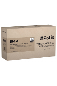 Obrázok pre Actis Toner TH-05X pro tiskárny HP, Canon, Náhradní toner HP 05X CE505X, Canon CRG-719H; Standardní; 6500 stran; černý