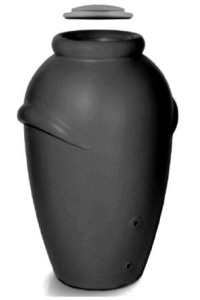 Obrázok pre PROSPERPLAST RAINWATER CONTAINER AQUACAN 360 L ANTHRACITE 360L