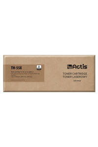 Obrázok pre Actis Tonerová kazeta TH-55X (náhrada za HP 55X CE255X, Canon CRG-724H; standardní; 12500 stran; černá)