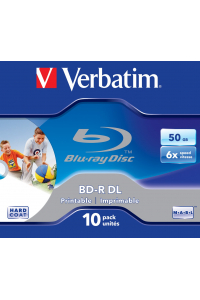 Obrázok pre Verbatim 43736 prázdný Blu-Ray disk BD-R 50 GB 10 kusů