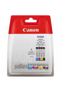 Obrázok pre Canon 0386C005 inkoustová náplň 4 kusů Originální Černá, Azurová, Purpurová, Žlutá