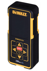 Obrázok pre DeWALT DW03101 Laserový metr Černá, Žlutá 100 m