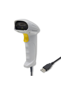 Obrázok pre Qoltec 50877 Laserový skener 1D | USB | Bílý
