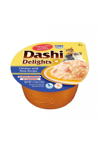 Obrázok pre INABA Dashi Delights kuřecí vývar s tuňákem - pamlsek pro kočky - 70g