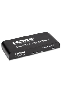 Obrázok pre Qoltec 51797 Aktivní HDMI Splitter 2 x HDMI 4K x 2K | 6 Gb/s | 60 Hz