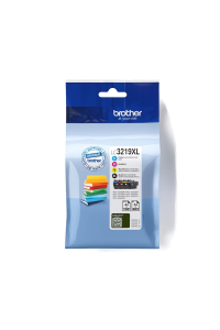 Obrázok pre Brother LC3219XLVAL tonerová náplň 4 kusů Originální Černá, Azurová, Purpurová, Žlutá