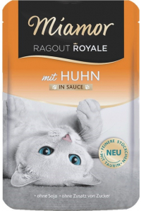 Obrázok pre MIAMOR Ragout Royale Chicken in sauce - mokré krmivo pro kočky - 100g