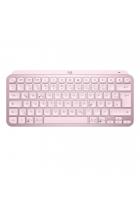 Obrázok pre Logitech MX Keys Mini klávesnice RF bezdrátové + Bluetooth QWERTY Anglický Růžová