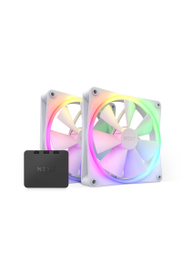 Obrázok pre NZXT F140 RGB TWIN Počítačová skříň, Procesor Ventilátor 14 cm Bílá 2 kusů