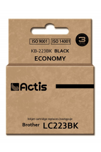Obrázok pre Actis KB-223Bk (náhradní inkoust Brother LC223BK; standardní; 16 ml; černý)