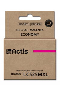 Obrázok pre Actis Inkoust KB-525M (náhradní inkoust Brother LC525M; standardní; 15 ml; červený)