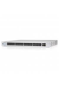 Obrázok pre Ubiquiti UniFi US-48-500W Řízený L2 Gigabit Ethernet (10/100/1000) Podpora napájení po Ethernetu (PoE) 1U Stříbrná